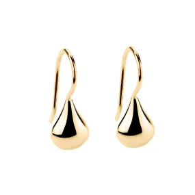 Baby Tears Earring Yellow Gold