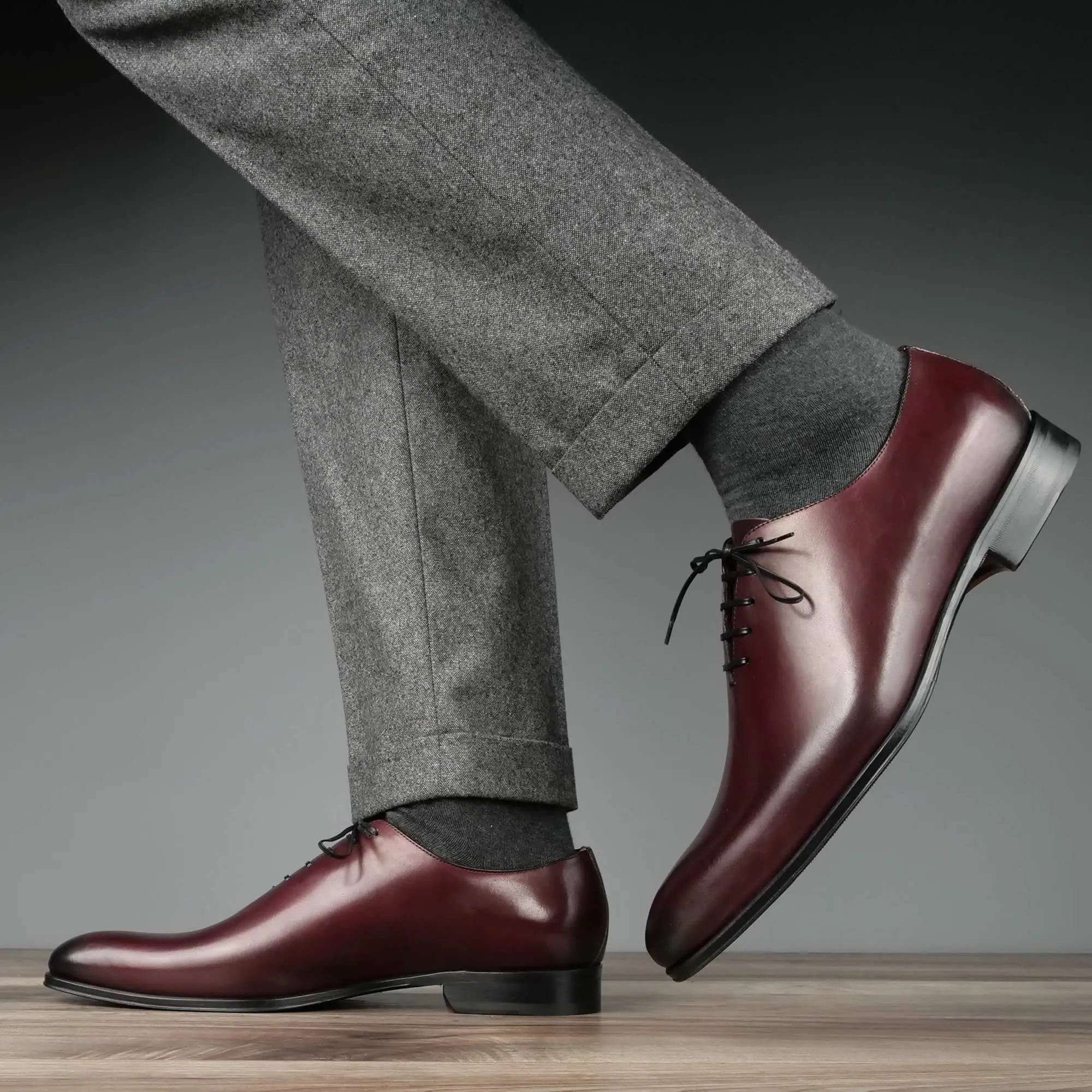 Benson Wholecut Oxford Oxblood