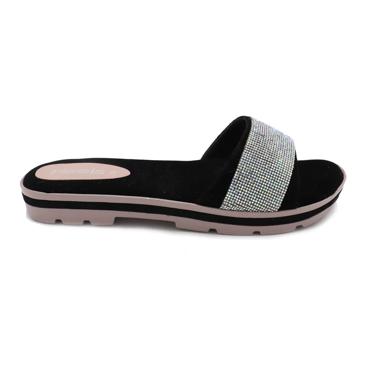 Black Casual Slipper 074139