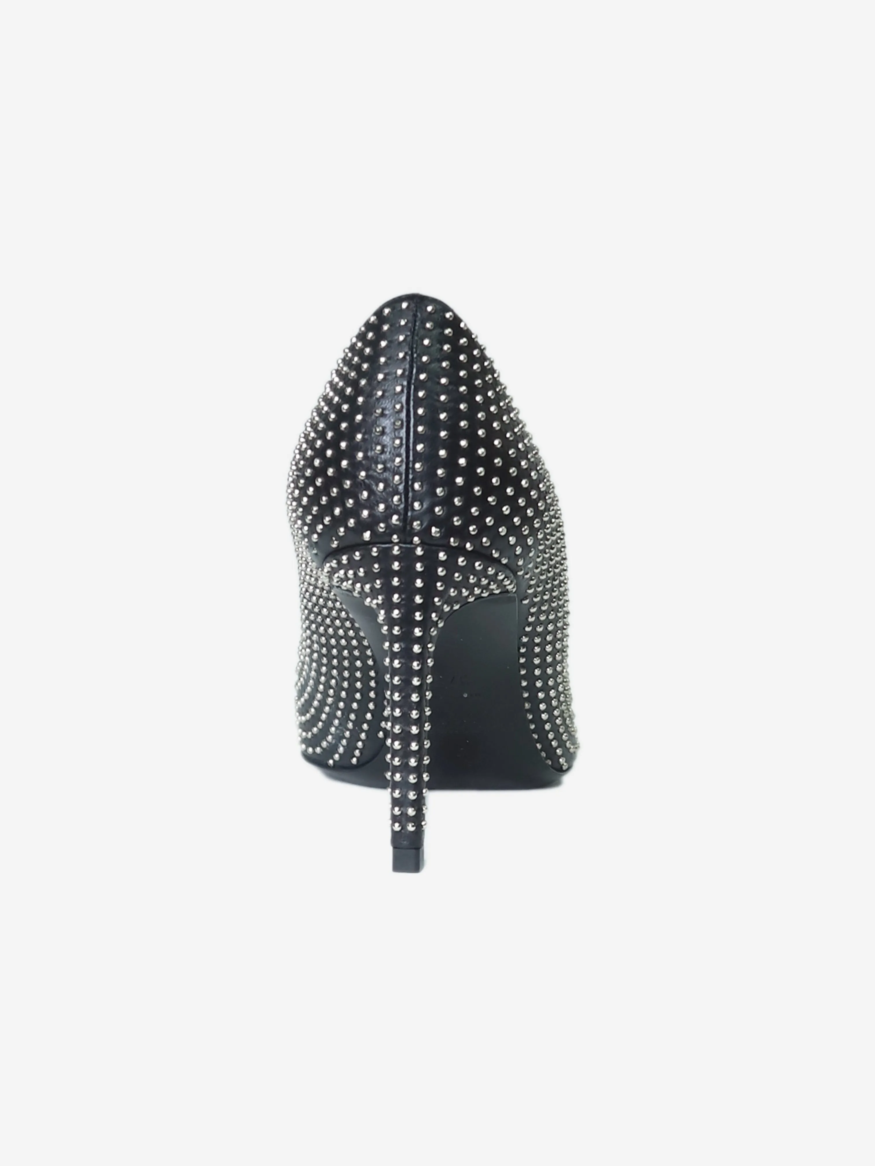 Black studded pumps - size EU 37.5 (UK 4.5)