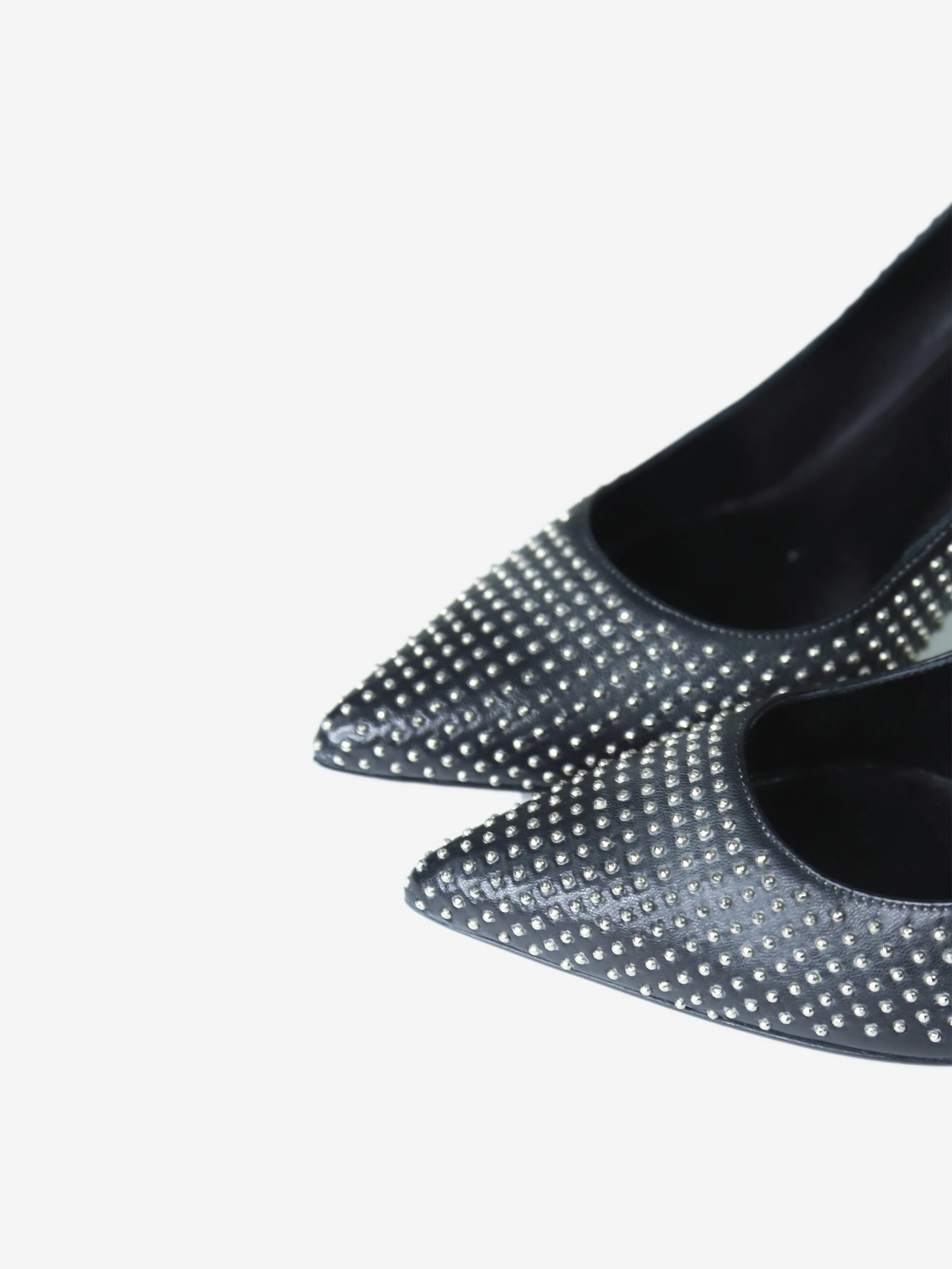 Black studded pumps - size EU 37.5 (UK 4.5)