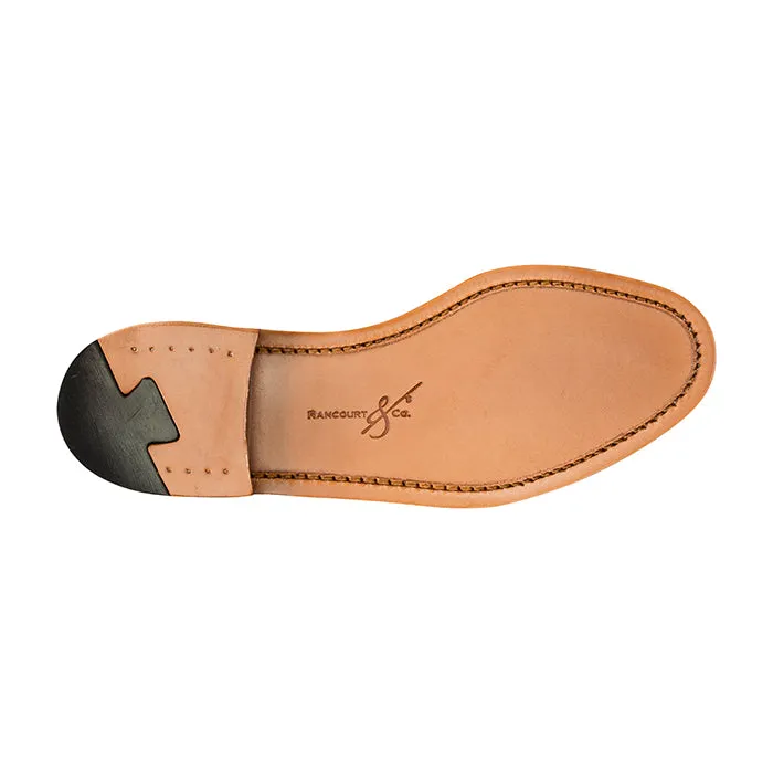 Blue Isle Weltline Penny Loafers - Whiskey Shell Cordovan