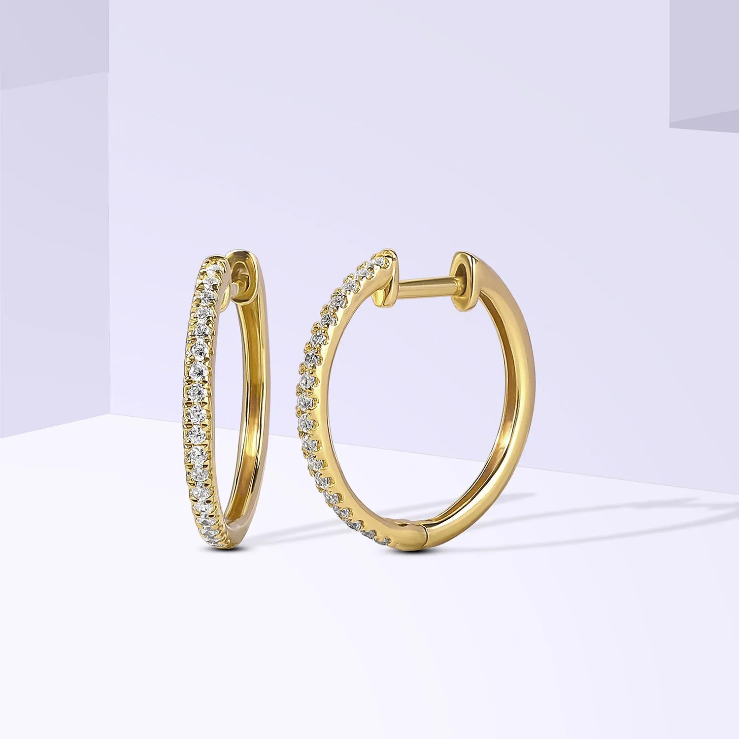 Diamond Arc Hoops