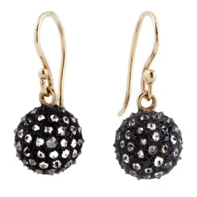 Diamond Sphere Earrings