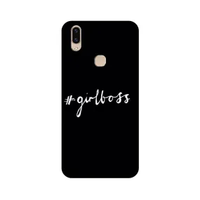 #GirlBoss Mobile Back Case for Vivo V9 pro (Design - 266)