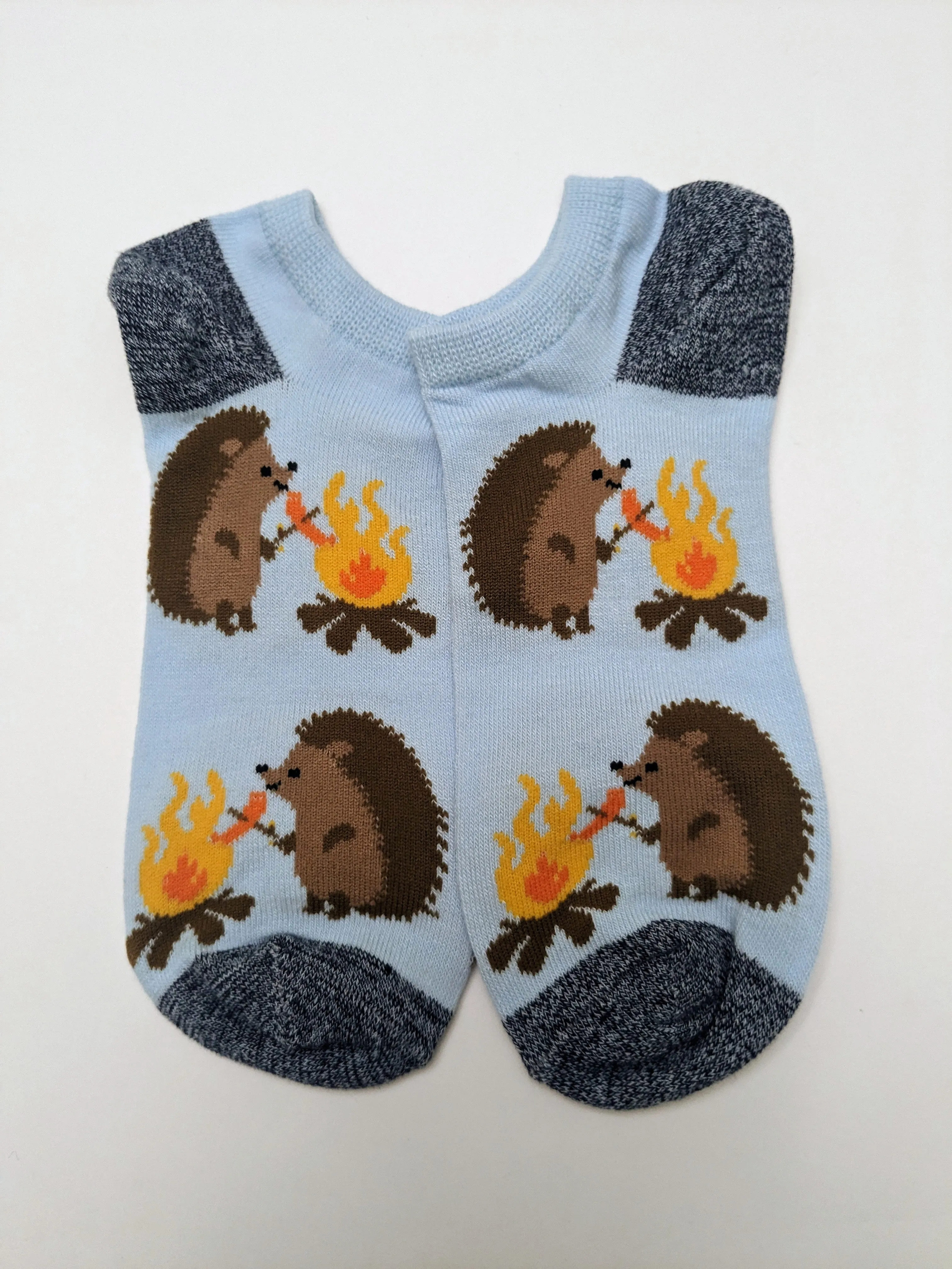 Hedgehog Fire Ankle Socks