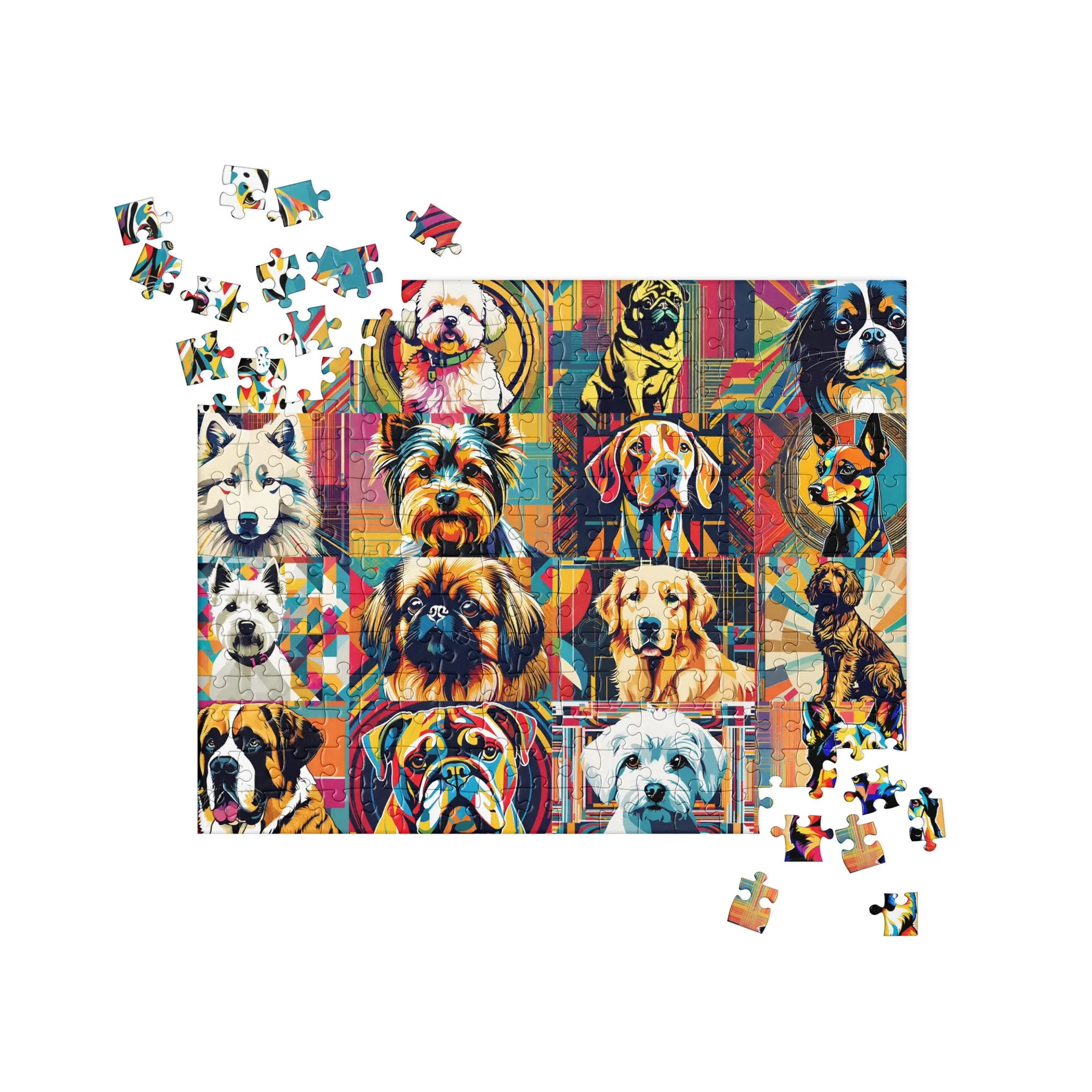 Jigsaw puzzle - Dogs