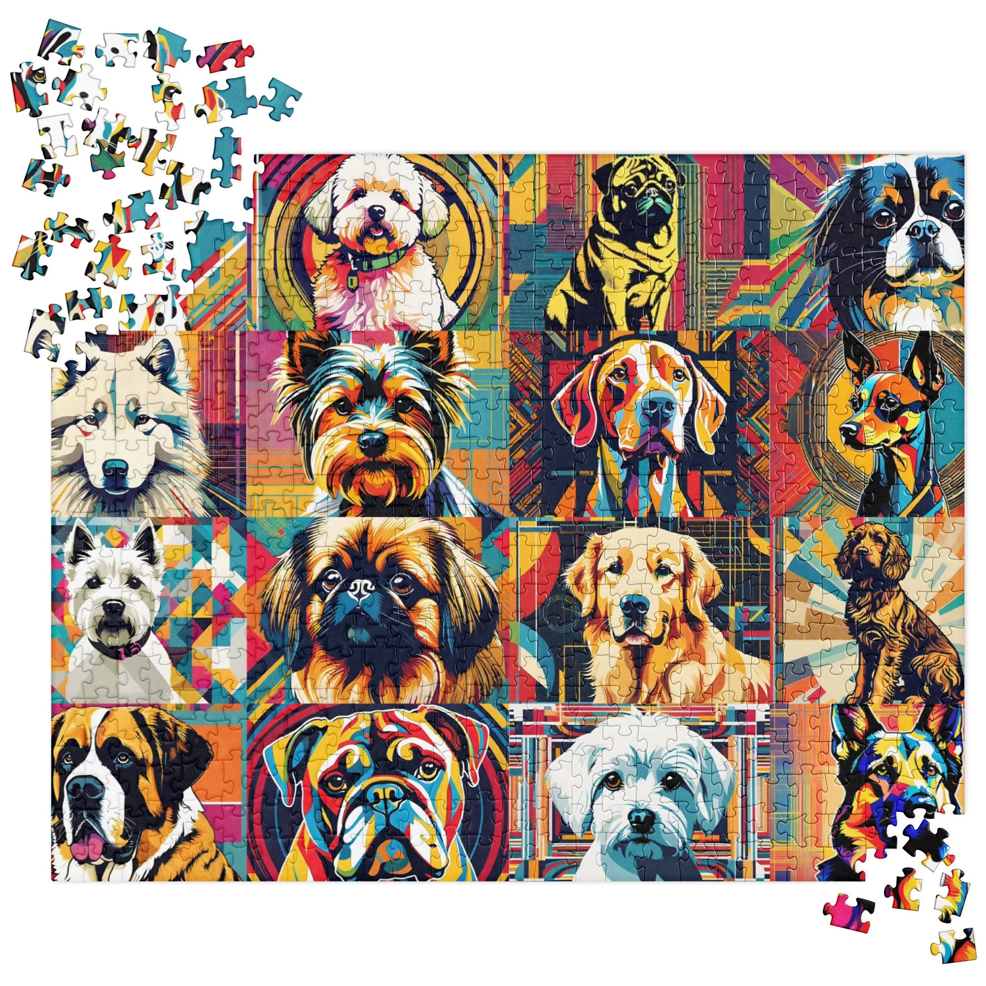 Jigsaw puzzle - Dogs