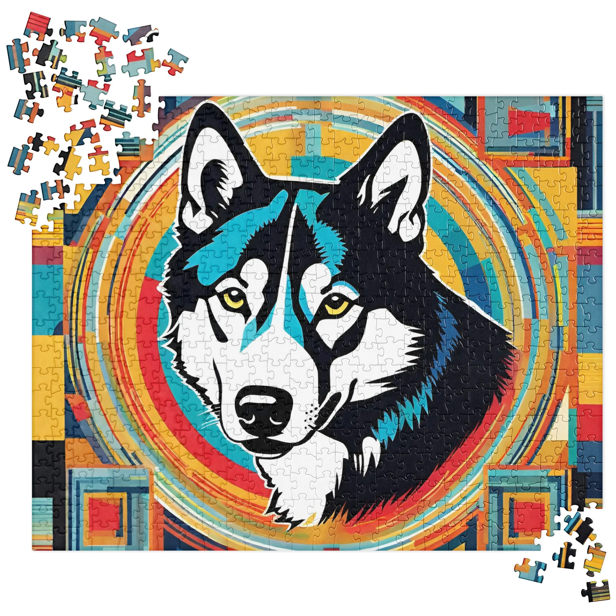 Jigsaw puzzle - Husky #3