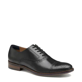 Johnston & Murphy Men's Conard 2.0 Cap Toe Oxford in Black