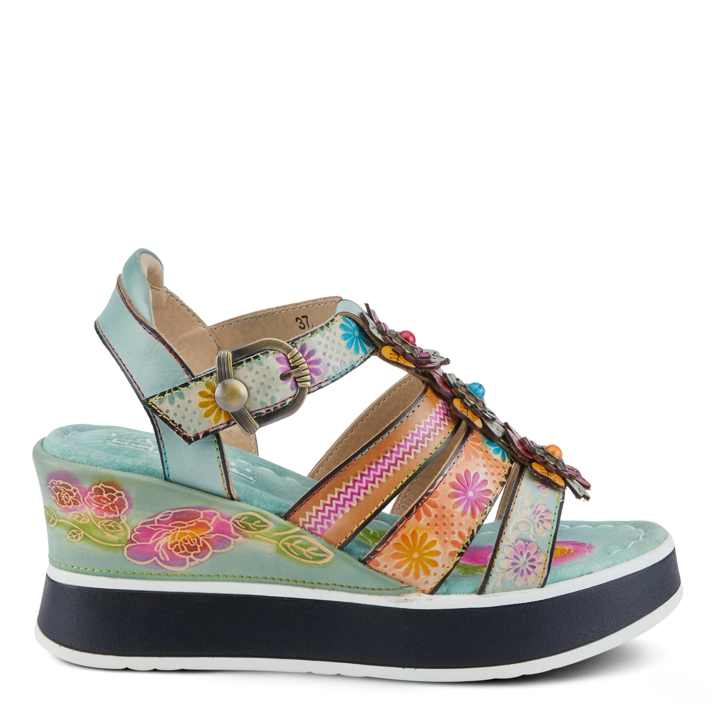 L'ARTISTE FLORALBLOOM SANDALS