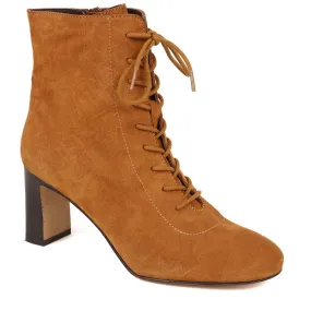 Lorah Leather Lace-Up Boots - LORAH / 324 248