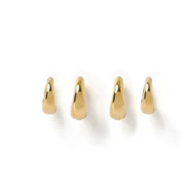 Maxi Earring Stack - Gold