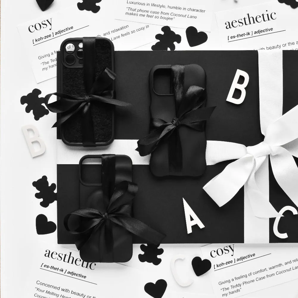 Melting Heart Phone Case - Matte Black