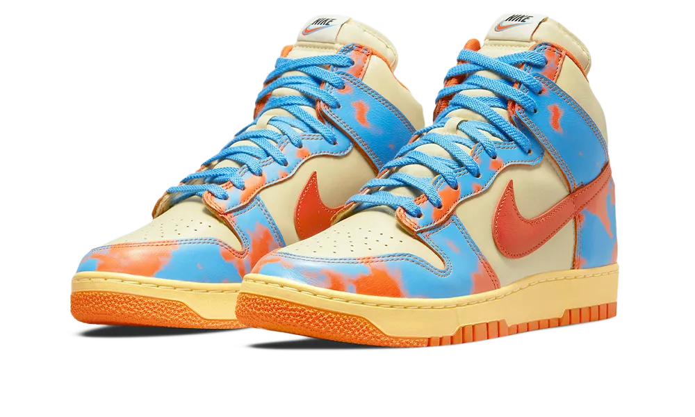 Nike Dunk High 1985 Acid Wash Orange