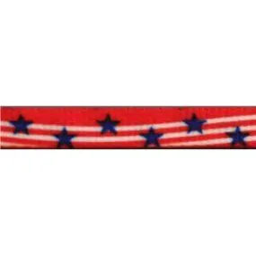 Novelty Flat Laces Custom Length with Tip - Stars & Stripes (1 Pair Pack) Shoelaces