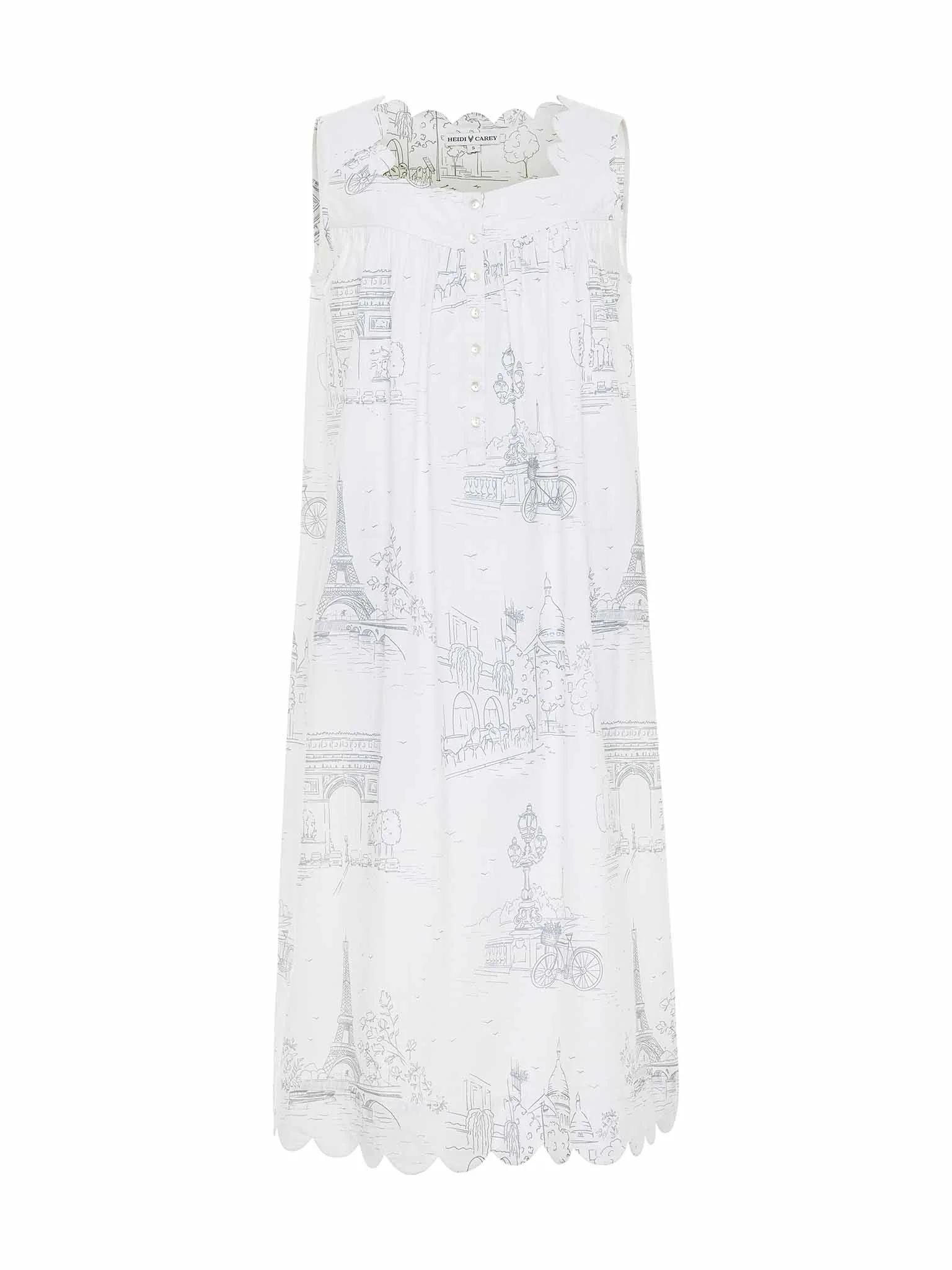 Paris Gathered Nightgown