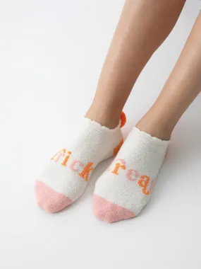 Shiraleah "Trick/Treat" Home Socks, Ivory