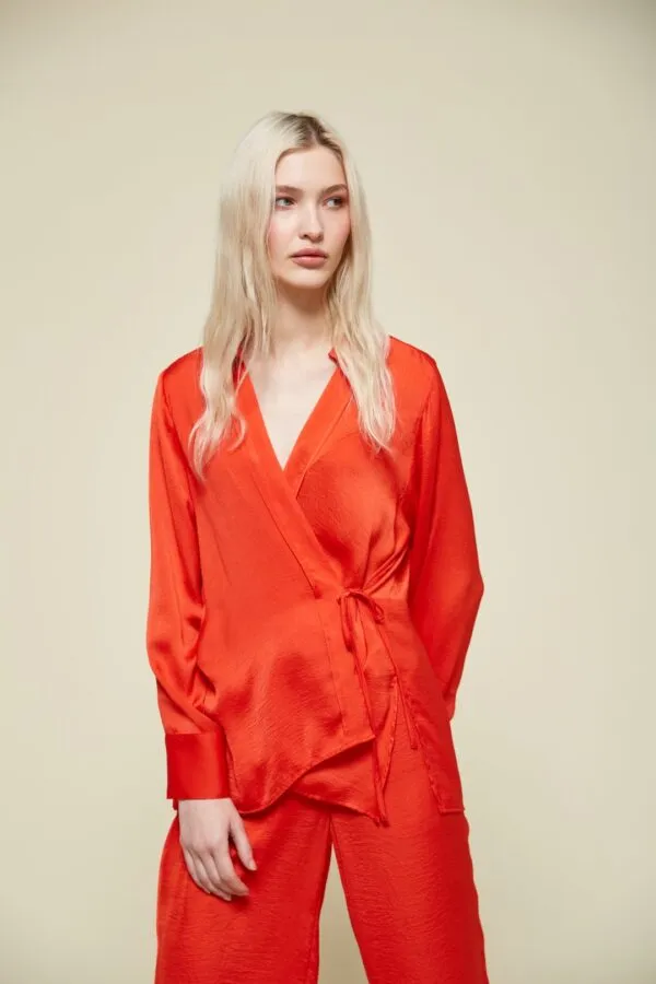 Van-Dos Flame Blouse