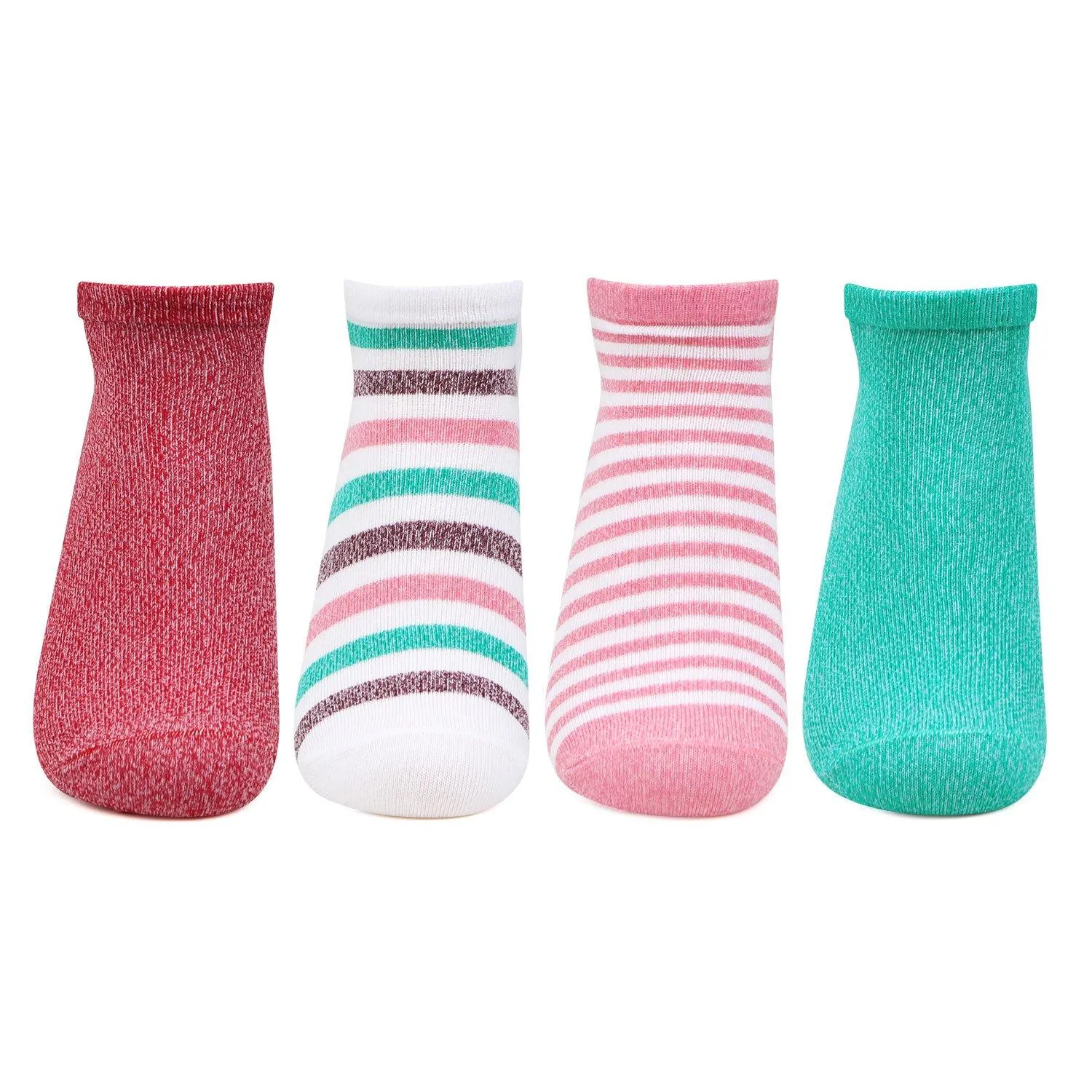 Women Secret Length Fancy Socks-Pack Of 4